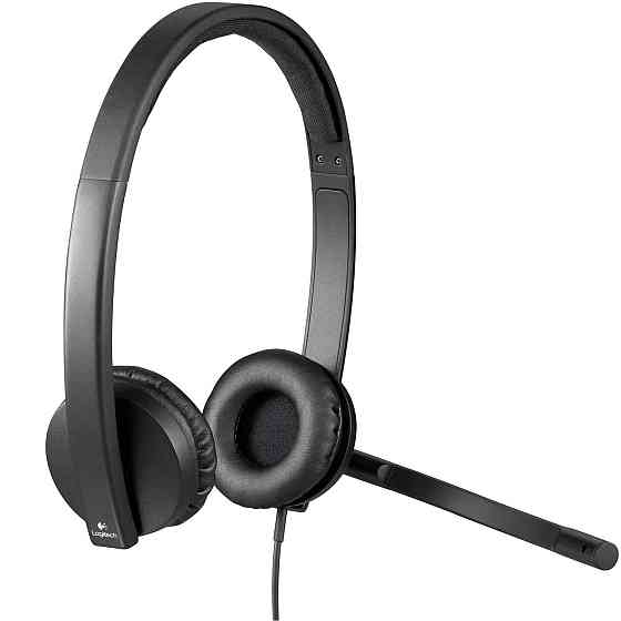 Гарнітура Logitech H570e Teams Stereo USB-A (981-001430) ( Чорний ) Харків