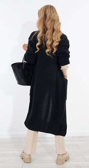 Полегшений кардиган із кишенями (42-46) Київ - фото 2