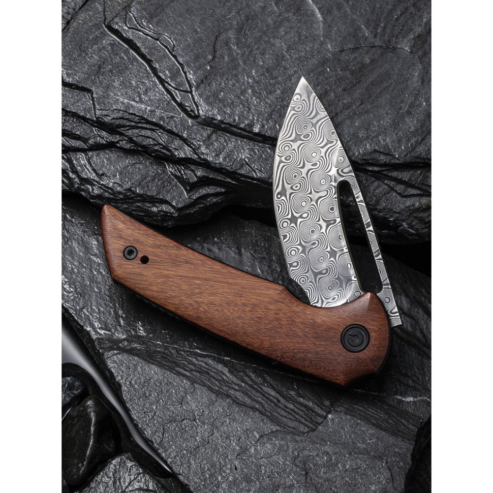 Ніж складаний кишеньковий Civivi Odium, (6.7 см) Damascus / Guibourtia Wood Київ - фото 11