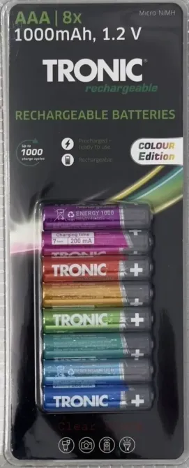 Акумуляторні батареї TRONIC AAA 1000mAh Київ - фото 1