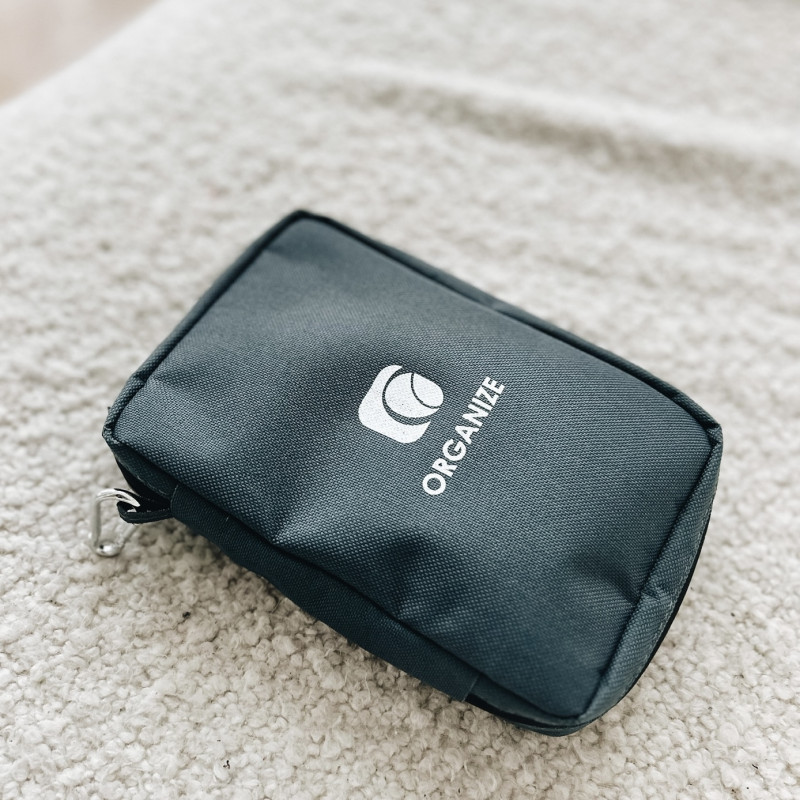 Дорожный органайзер для зарядок 18x12x3,5 см (Серый) Сумы - изображение 5