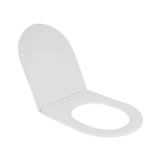 Сидіння для унітаза Qtap (Jay 490, Swan 490) з мікроліфтом Slim QT99SC6106W Київ