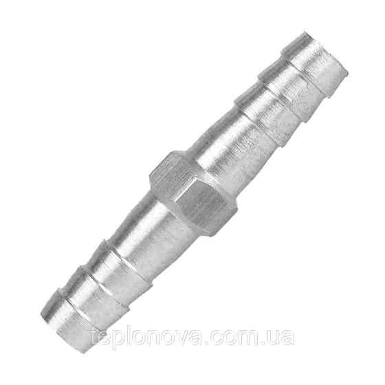 Трубка соединительная никелированная прямая 12мм х 12мм штампованная А05204А(нк) VA Черновцы