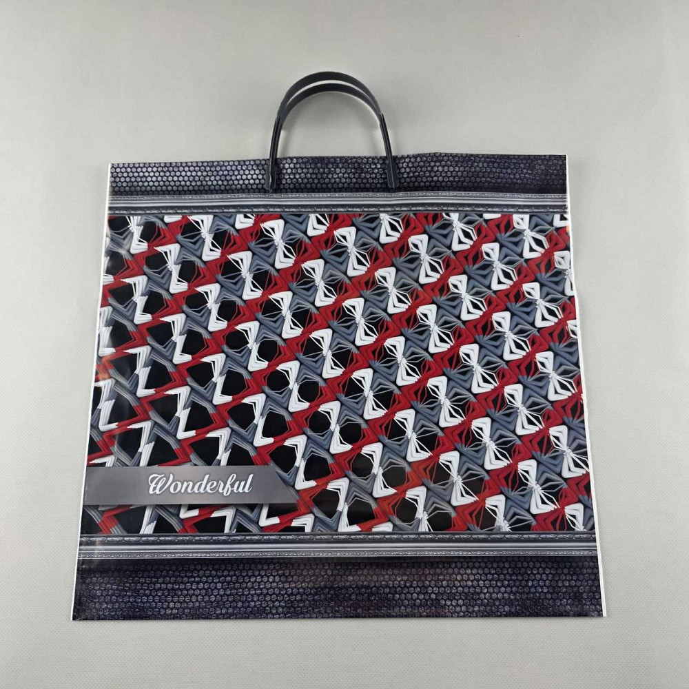 Пакет с пластиковой ручкой (36х37)  