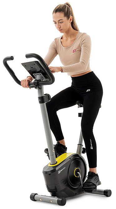 Велотренажер магнітний Hop-Sport HS-2050H Sonic жовтий Київ - фото 3
