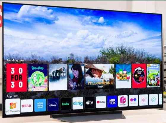 Телевізор: 65" Безрамний 4К 120 Гц Сабвуфер QLED Smart LG 55"B1 Харків
