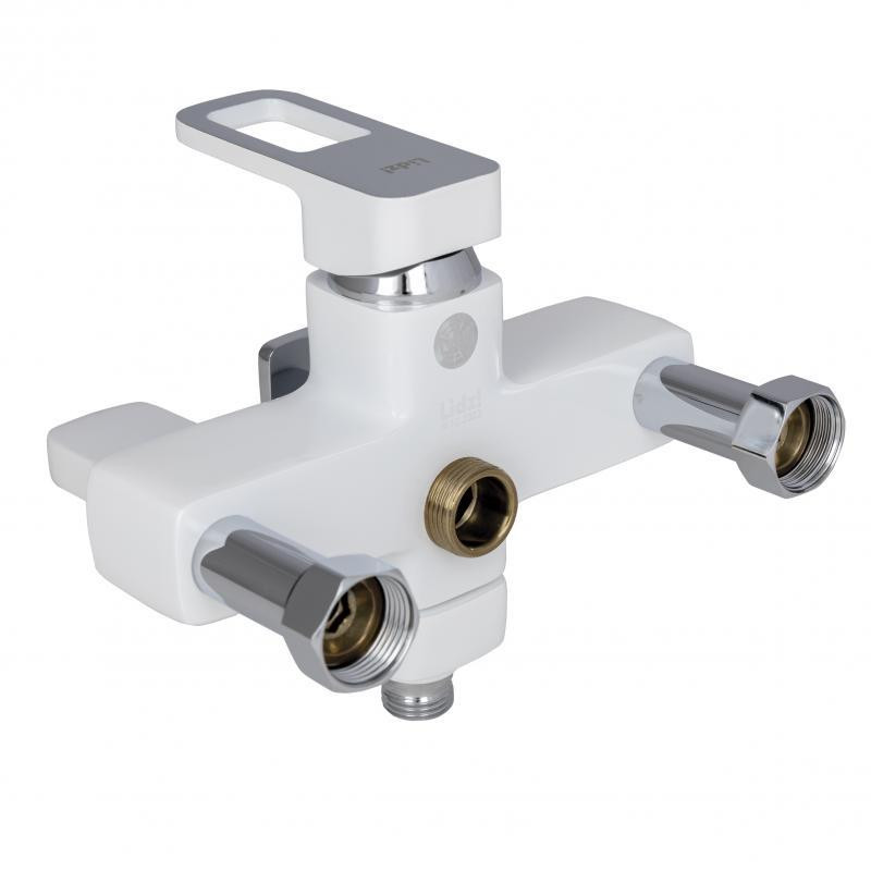 Душова система для ванни Lidz Wawel 1030 з поворотним виливом былий/хром Київ - фото 5