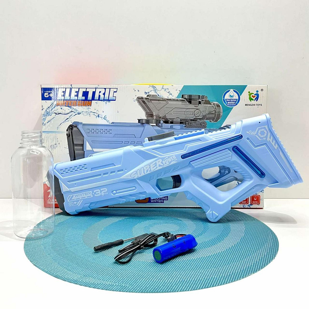 Автомат водяний на акумуляторі 39см Блакитний (2302) Чернигов - изображение 1