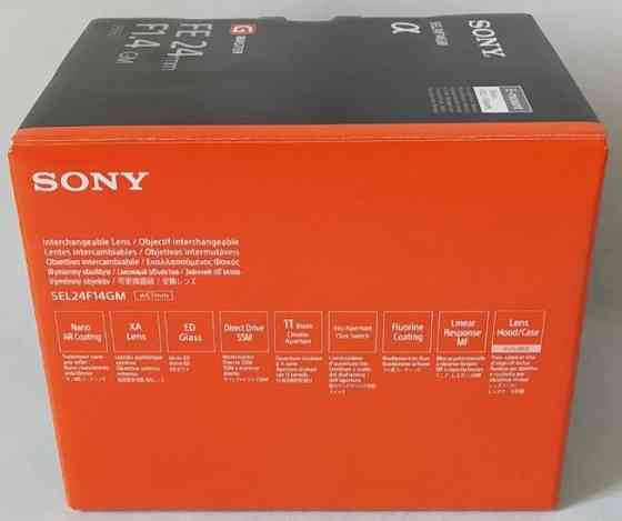 Объектив: SONY SEL24F14GM 24mm.f/1.4 GM FE Киев