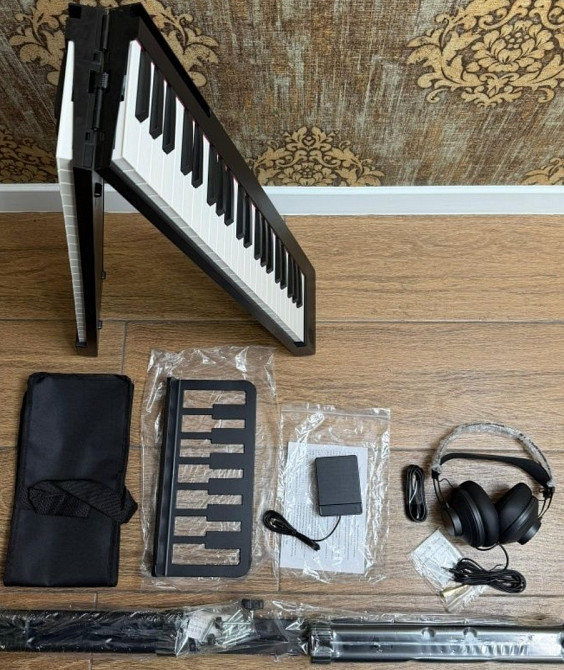 Сложное цифровое пианино 88 клавиш • пюпитр+педаль+чехол• гарантия 6мес Харьков - изображение 2