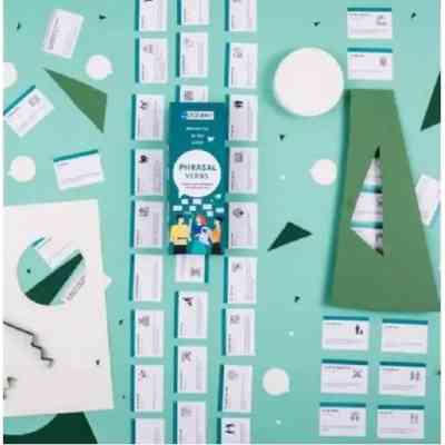 Обучающий набор English Student Карточки для изучения английского языка Phrasal Verbs, украинский (59123258) Винница