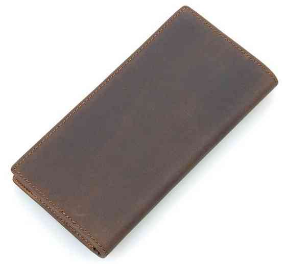 Бумажник мужской Vintage 14384 в винтажном стиле Коричневый Киев