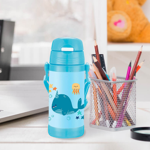 MR-1640-35-A Дит.термос "While"0,35л Maestro з силік.труб. Житомир - фото 10