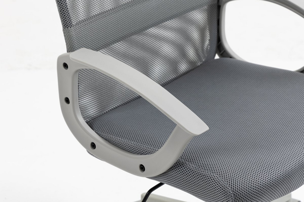 Крісло поворотне Q-026 сіре Київ - фото 12