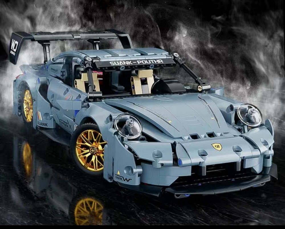 Конструктор машинка  Technic Porsche 911  975 деталей,в маштабі 1:14  975 деталей Порш 911 в коробці Киев - изображение 2