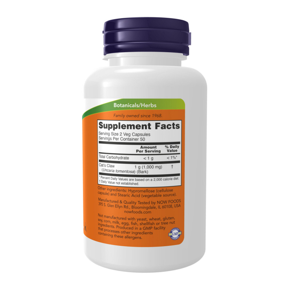 Котячий кіготь Cat's Claw 500mg 250 розт капс Київ - фото 5