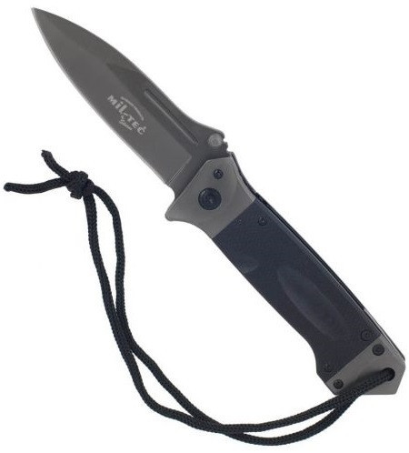 Складаний Ніж з мотузкою + кліпса Mil-Tec від Sturm "Army DA35" (15344502) Нержавіюча сталь Нововолинськ - фото 1