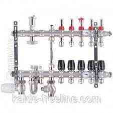 Колектор нижнє підключення 1012 нержавіюча сталь в зборі на 5 виходів Харків