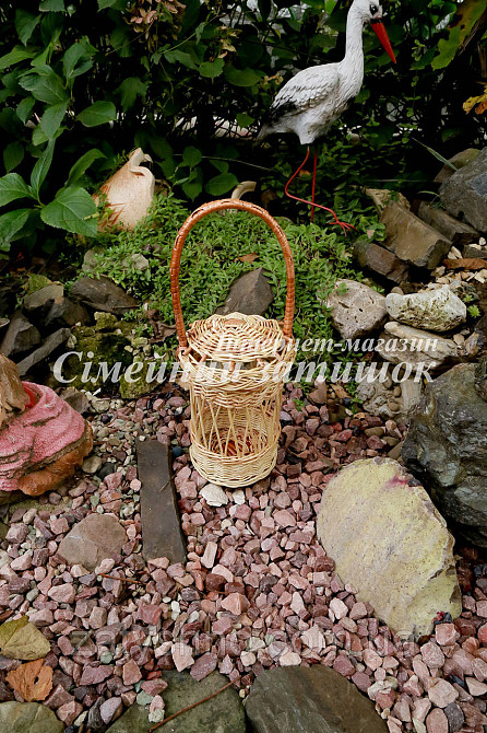 Кошик плетений під літрову банку Київ - фото 4