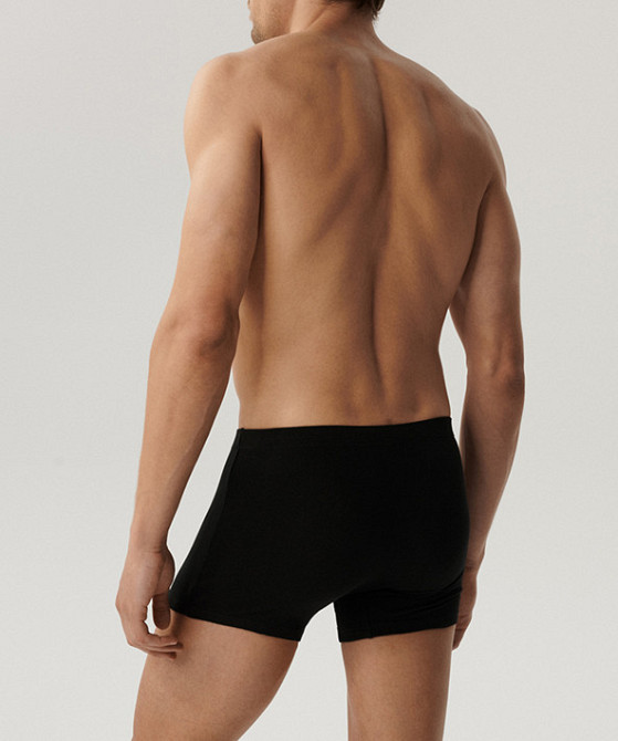 Трусы мужские шорты черные Basic Atlantic 3BMH-007 M Киев - изображение 3