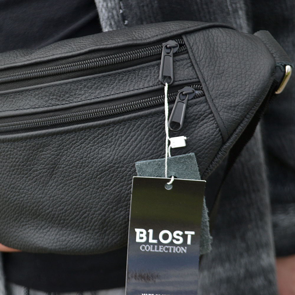 Чоловіча бананка для щоденного носіння, Поясна сумка на дві кишені, Функціональна бананка GT-61 Львів - фото 8