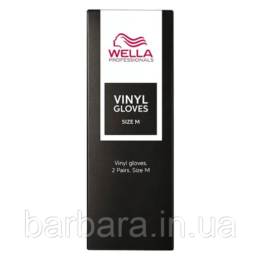 Рукавички багаторазові  Wella Protective Gloves Black-2 шт розмір M Київ