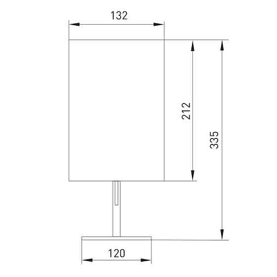 Дзеркало косметичне квадратне настільне VOLLE de la noche 2500.280204 чорне Київ