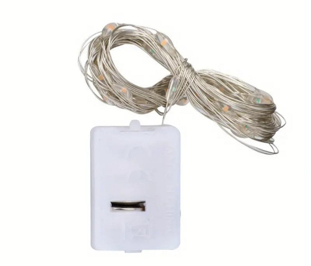 Гірлянда Роса 2 м 20 led на батарейках (Червоний) Сміла - фото 3