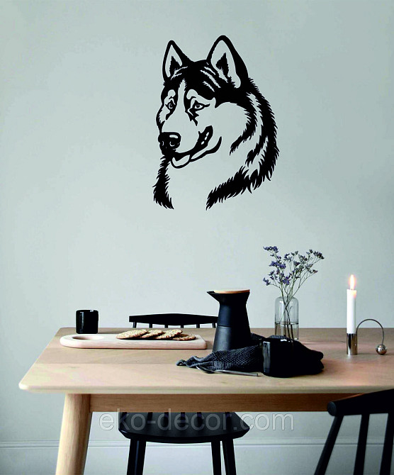 Декоративное настенное Панно «Хаски» , Декор на стену Киев - изображение 7