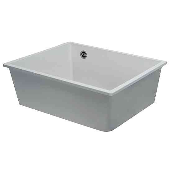 VALESO Гранітна мийка для кухні VALESO OASIS 5444 матова Білосніжна Киев