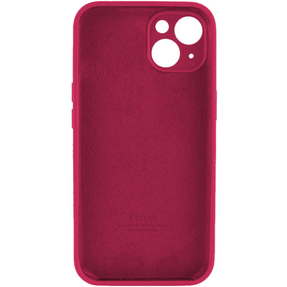 Чохол для смартфона Silicone Full Case AA Camera Protect for Apple iPhone 13 35,Maroon Київ - фото 2