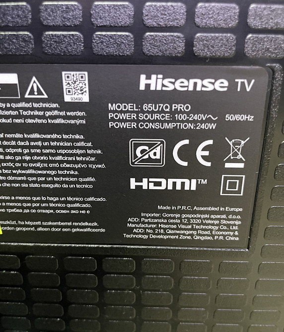 Hisense 65U7Q Pro Киев - изображение 2