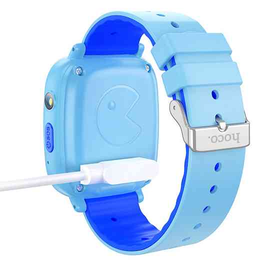 Дитячий cмарт-годинник Hoco Y100 36mm. SIM 2G. 400 mAh. IP65 Blue Одеса