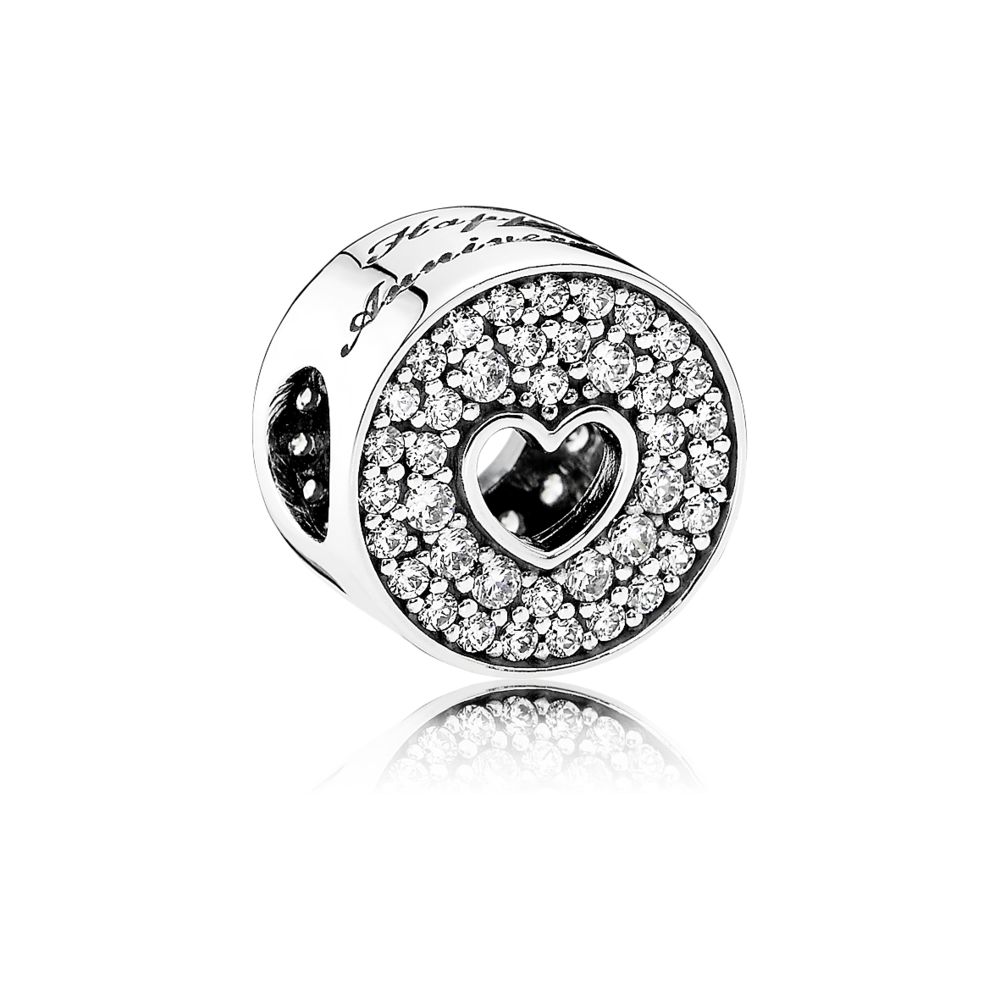 Срібна намистина Пандора    "Ювілей" 791977CZ MasterSem Київ - фото 1