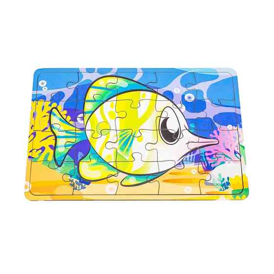 Детский деревянный пазл Рыбка-меч Арт-10030, 20 элементов Винница