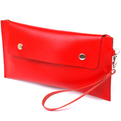 Косметичка Shvigel Кожаная Красная (16421) Винница - изображение 1