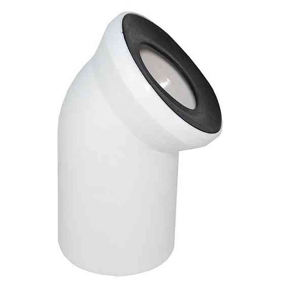 Коліно Waterstal WC Ø110/45° W 045 Тернополь