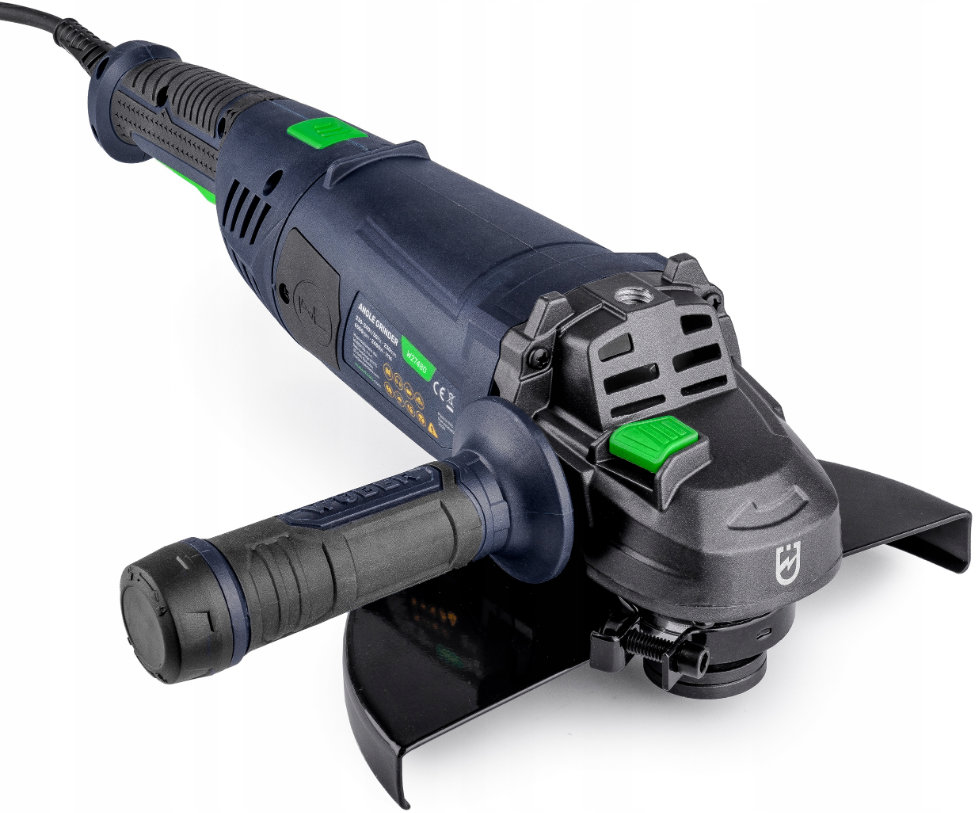 Болгарка (кутова шліфувальна машина) 2400Вт 230мм Wuber (Польща) Київ - фото 2