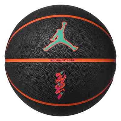 М&apos;яч баскетбольний Nike Jordan All Court 8P Z Williamson Deflated чорний, помаранчевий Уні 7 J.100.4141.095.07 (887791427496) Вінниця