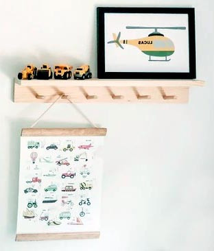 Ключница деревянная 