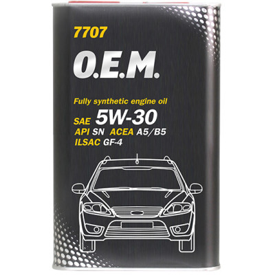 Моторна олива Mannol Ford Volvo 1л Metal 5W-30 (MN7707-1ME) Вінниця - фото 1