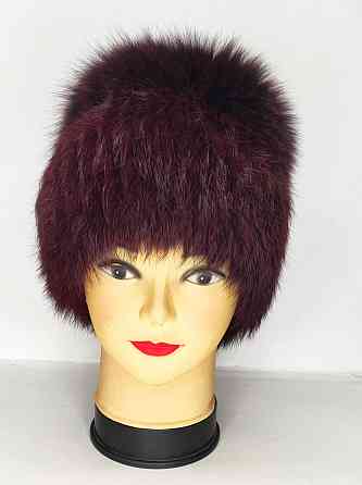 Шапка женская меховая Венера Бордовый Харьков