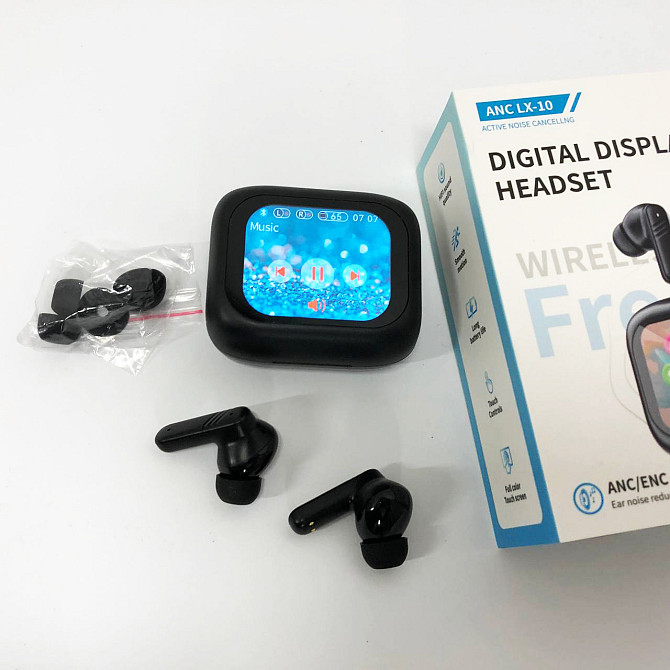 Беспроводные bluetooth earphones LX-10 TWS Earbuds, Беспроводная блютуз гарнитура-наушники GI-60 Львов - изображение 7