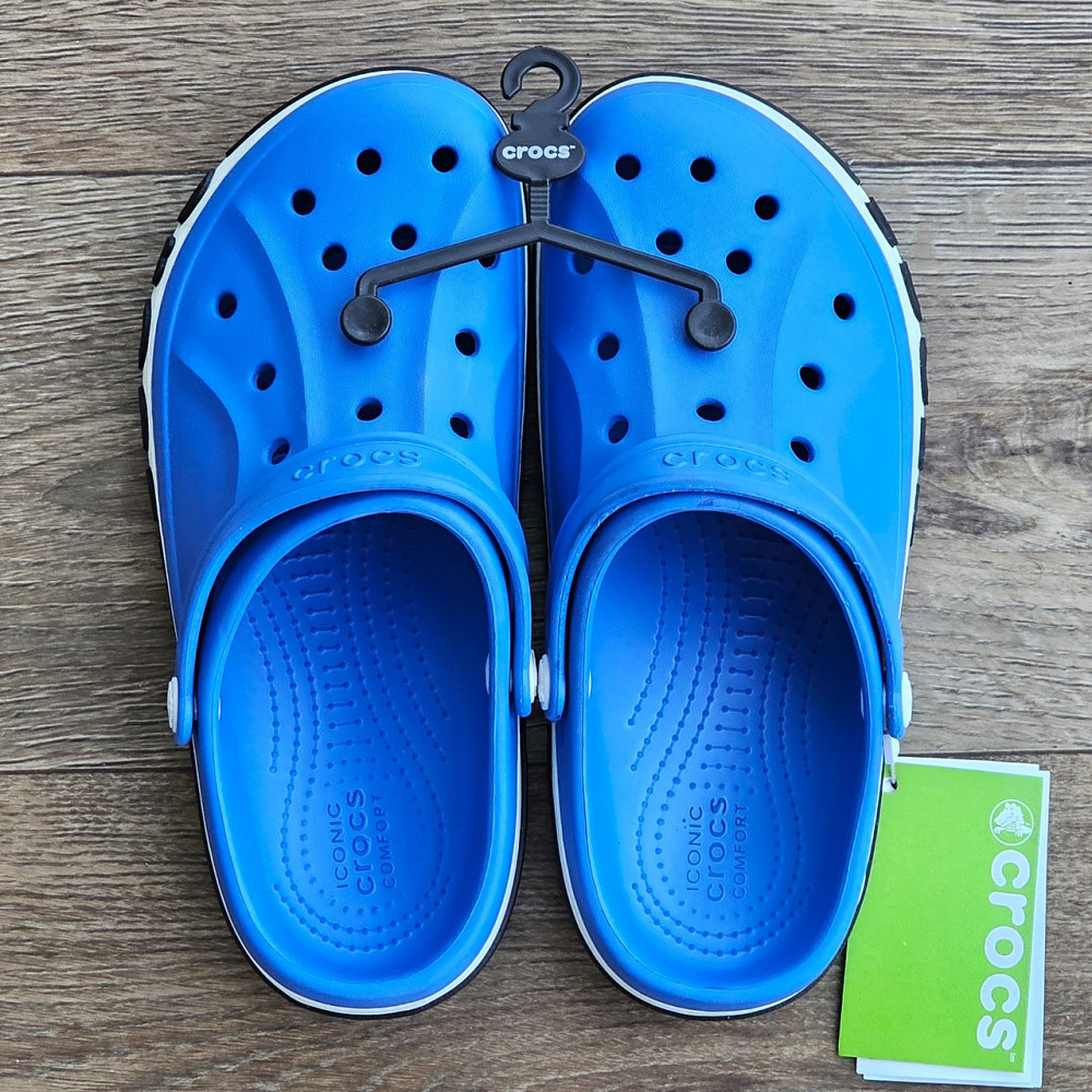 Жіночі Крокси Блакитні капці CROCS Сині Шльопанці (розміри: 34,36) Дніпро - фото 10