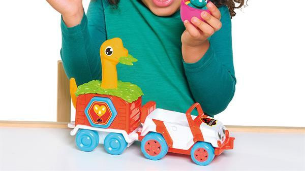 Машинка Toomies Jurassic World дінотрейлер (E73253) Харьков - изображение 10