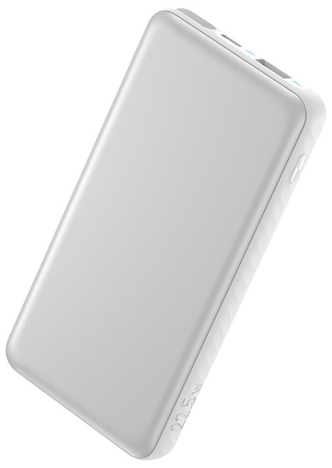 Портативний зарядний пристрій Anker - 10000 mAh 22.5W Built-In USB-C Cable White (7227886) Київ - фото 1