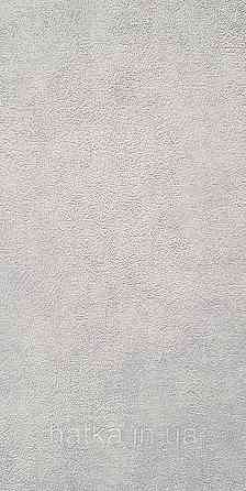 Шпалери вінілові на флізеліні Grandeco Time метрові під штукатурку під замш світло-сірі білі Київ