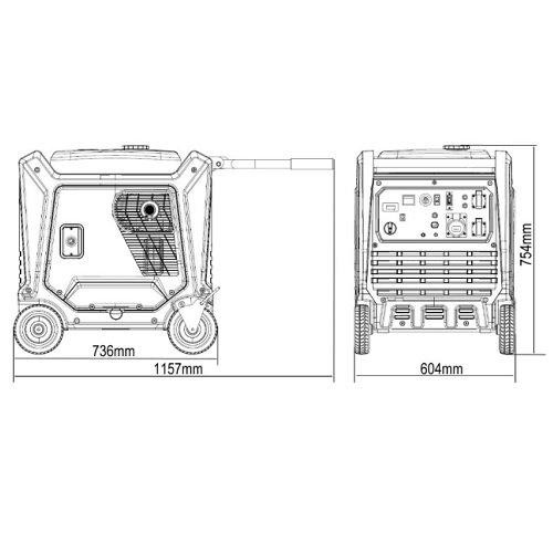 Генератор інверторний GENERGY TENERIFE RC 7,5 кВт Одесса - изображение 3