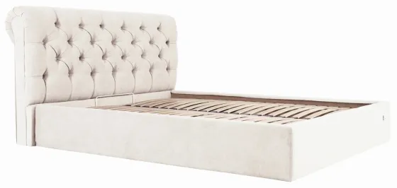 Кровать London Standart 140 х 190 см Мисти Milk Бежевый Киев