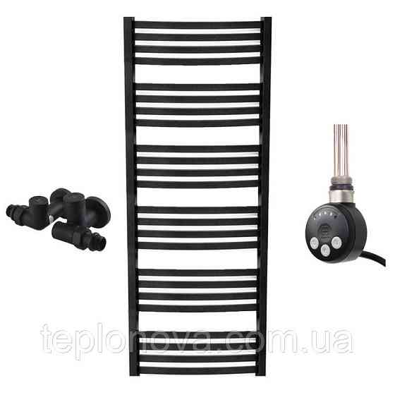 Комбінована Рушникосушка Чорна Плоска 1460х500 Terma Dorota Чернівці